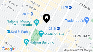 Map of 66 Madison Avenue Unit: 8H, New York City NY, 10016