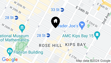 Map of 105 East 29th Street Unit: 3rd Floor, New York City NY, 10016