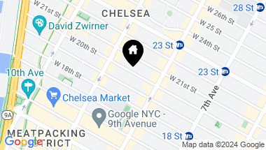 Map of 332 West 20th Street, New York City NY, 10011