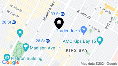 Map of 114 East 30th Street, New York City NY, 10016