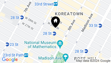 Map of 1182 Broadway Unit: 15B, New York City NY, 10001