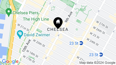Map of 400 West 23rd Street Unit: 4L, New York City NY, 10011