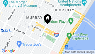 Map of 303 East 37th Street Unit: 5F, New York City NY, 10016
