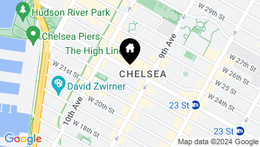 Map of 428 West 23rd Street Unit: 4-D, New York City NY, 10011