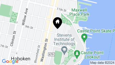Map of 903 HUDSON ST, Hoboken NJ, 07030