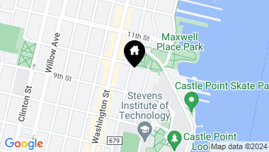 Map of 925 HUDSON ST, Hoboken NJ, 07030-5101