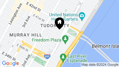 Map of 5 Tudor City Place Unit: 104, New York City NY, 10017