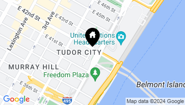 Map of 25 Tudor City Place Unit: 611, New York City NY, 10017