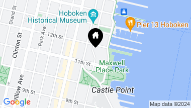 Map of 1125 MAXWELL LANE Unit: 731, Hoboken NJ, 07030