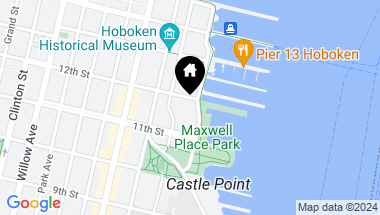 Map of 1125 MAXWELL LANE Unit: 1001, Hoboken NJ, 07030