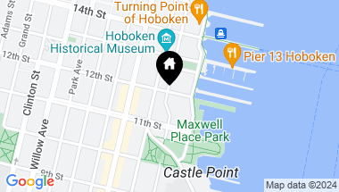 Map of 1125 MAXWELL LANE Unit: TH10, Hoboken NJ, 07030