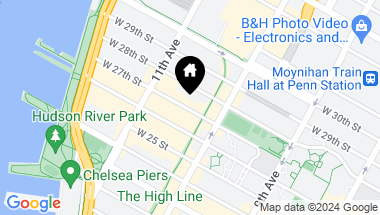 Map of 527 West 27th Street Unit: PHA, New York City NY, 10001