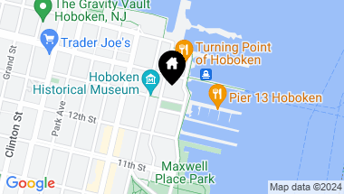 Map of 2 CONSTITUTION CT Unit: 806, Hoboken NJ, 07030