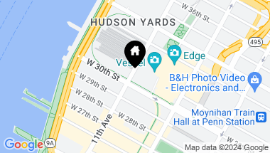 Map of 15 Hudson Yards Unit: 75B, New York City NY, 10001