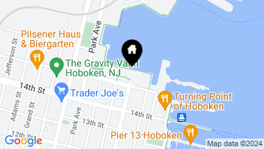 Map of 1500 WASHINGTON ST Unit: 6K, Hoboken NJ, 07030