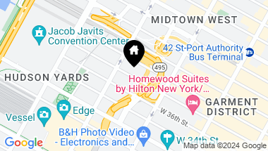 Map of 441 West 37th Street Unit: 4, New York City NY, 10018