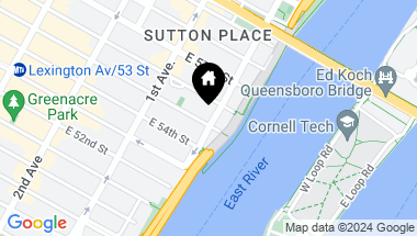 Map of 36 Sutton Place South Unit: 3C, New York City NY, 10022