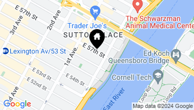 Map of 444 East 57th Street Unit: 4B, New York City NY, 10022