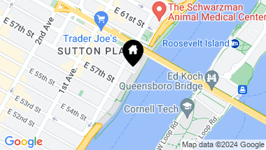 Map of 14 Sutton Square Unit: 0, New York City NY, 10022