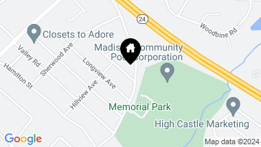 Map of 3 Parkside Ave, Madison Boro NJ, 07940