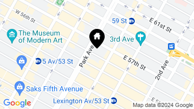 Map of 111 East 56th Street Unit: 1415, New York City NY, 10022