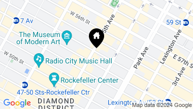 Map of 685 Fifth Avenue Unit: 6D, New York City NY, 10022