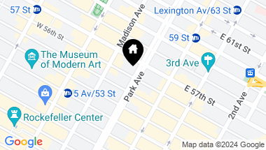 Map of 432 Park Avenue Unit: 50C, New York City NY, 10022