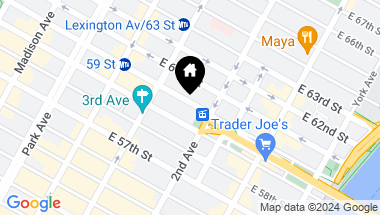 Map of 236 East 60th Street Unit: 3, New York City NY, 10022
