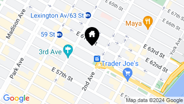 Map of 233 East 60th Street, New York City NY, 10022