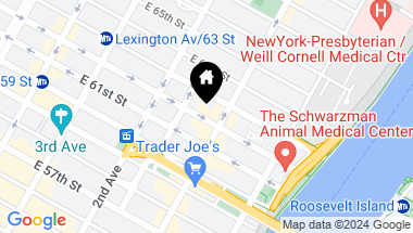 Map of 357 East 62nd Street, New York City NY, 10065