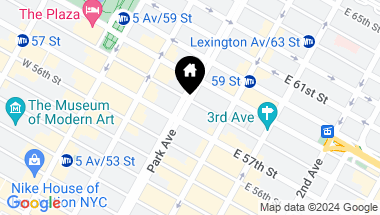 Map of 475 Park Avenue Unit: 9-B, New York City NY, 10022