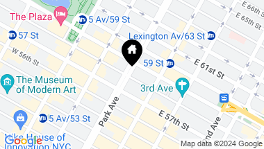Map of 485 Park Avenue Unit: 11FLR, New York City NY, 10022