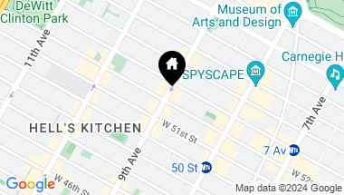 Map of 788 Ninth Avenue Unit: GARDEN, New York City NY, 10019