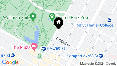 Map of 817 Fifth Avenue Unit: 5THFLOOR, New York City NY, 10065