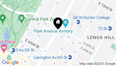 Map of 625 Park Avenue Unit: 5A, New York City NY, 10065