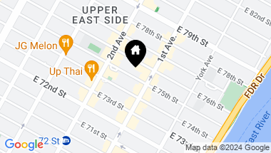 Map of 333 East 75th Street Unit: 3-B, New York City NY, 10021