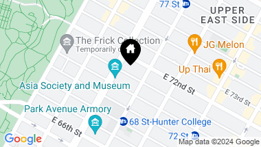 Map of 119 East 71st Street, New York City NY, 10021