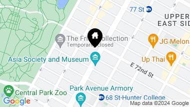 Map of 740 Park Avenue Unit: 2/3C, New York City NY, 10021