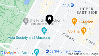 Map of 755 Park Avenue Unit: 10C, New York City NY, 10021