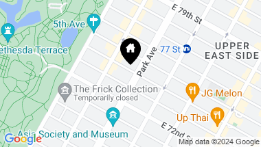 Map of 784 Park Avenue Unit: 17B, New York City NY, 10021