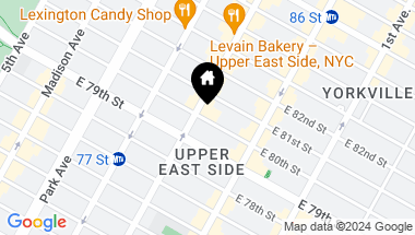 Map of 201 East 80th Street Unit: 10-E, New York City NY, 10075