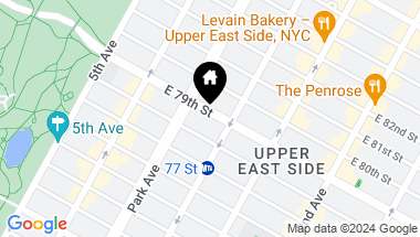 Map of 120 East 79th Street Unit: 15BC, New York City NY, 10075