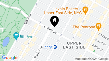 Map of 109 East 79th Street Unit: PH17, New York City NY, 10075