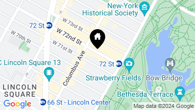 Map of 40 West 72nd Street Unit: 91C, New York City NY, 10023
