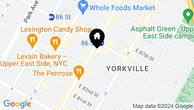 Map of 305 East 85th Street Unit: 19B, New York City NY, 10028