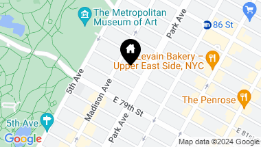 Map of 48 East 81st Street, New York City NY, 10028
