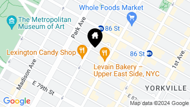 Map of 148 East 84th Street Unit: 4B, New York City NY, 10028