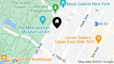 Map of 11 East 82nd Street, New York City NY, 10028