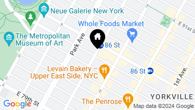 Map of 151 East 85th Street Unit: 15K, New York City NY, 10028