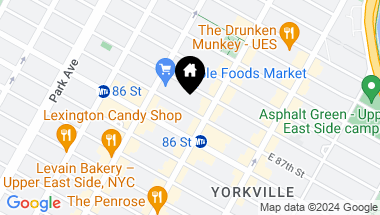 Map of 235 East 87th Street Unit: 2-C, New York City NY, 10128
